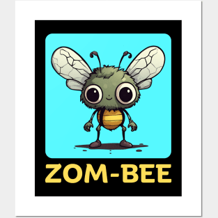 Zom-Bee | Bee Pun Posters and Art